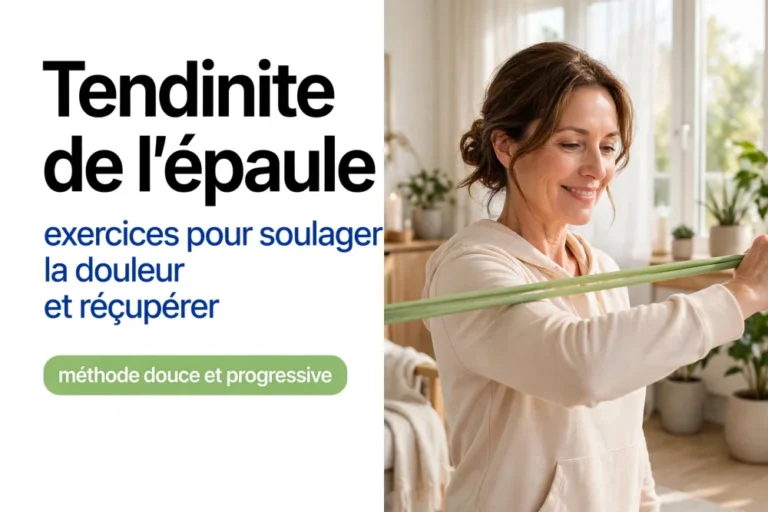 Tendinite de l’épaule : exercices pour soulager la douleur et récupérer