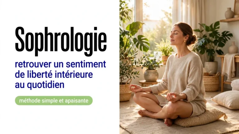 Sophrologie : retrouver un sentiment de liberté intérieure au quotidien